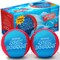 Activ Life Ultimate 2 Pack 3" Larger Water Skip Balls, Fun Swimming Pool & Beach Bouncing Toys for Kids, Teens, and Family, Great for Easter Gifts & Birthdays, Red/ Blue